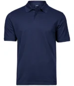 Tee Jays Heavy Cotton Pique Polo Shirt in Navy