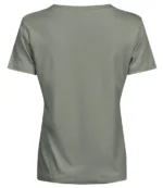 Tee Jays Ladies Pima Cotton T-Shirt in Sage, back