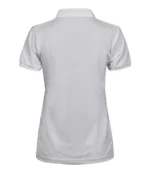 Tee Jays Ladies Club Polo Shirt in White, back