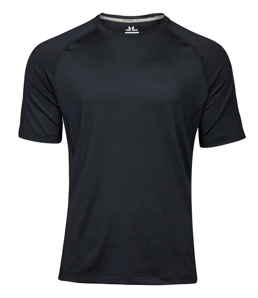 Tee Jays CoolDry T-Shirt blk front