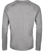 Tee Jays Long Sleeve CoolDry T-Shirt in Grey Melange, back