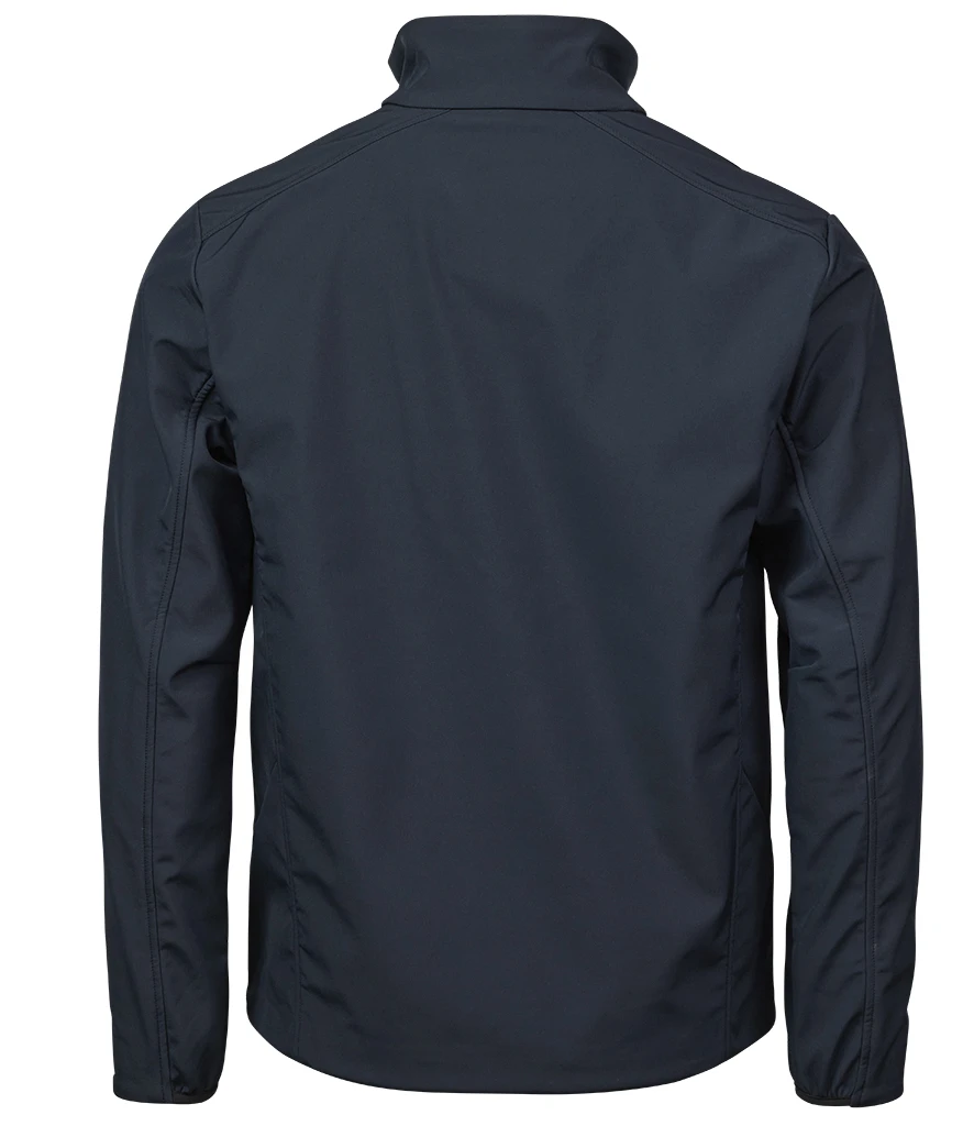 Tee Jays Performance Soft Shell Jacket in Deep Navy, back