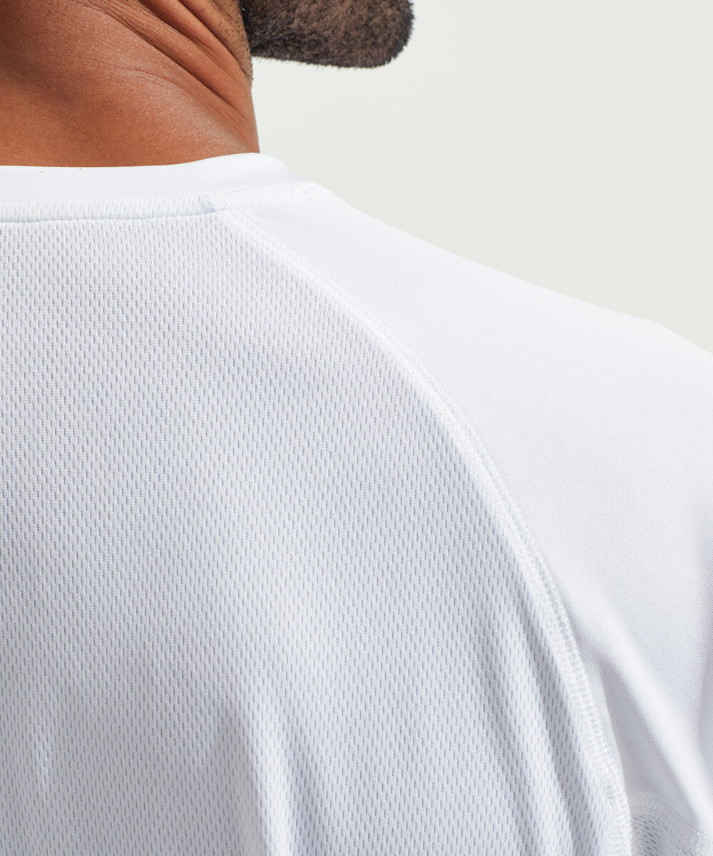 TriDri® panelled tech tee, worn