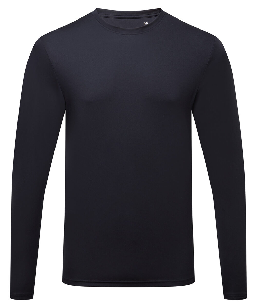 TriDri® long sleeve performance t-shirt in French Navy