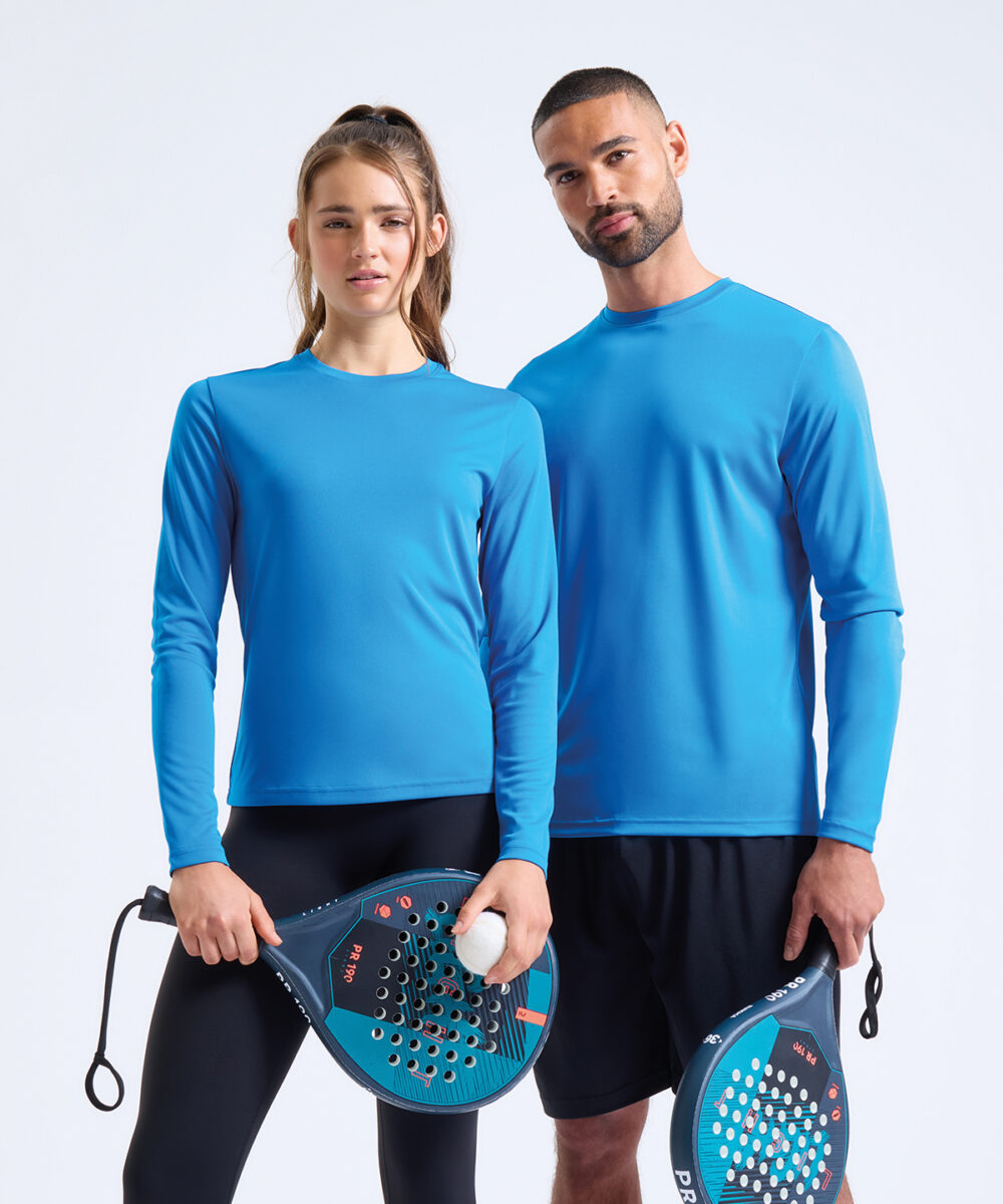 TriDri® long sleeve performance t-shirt, worn