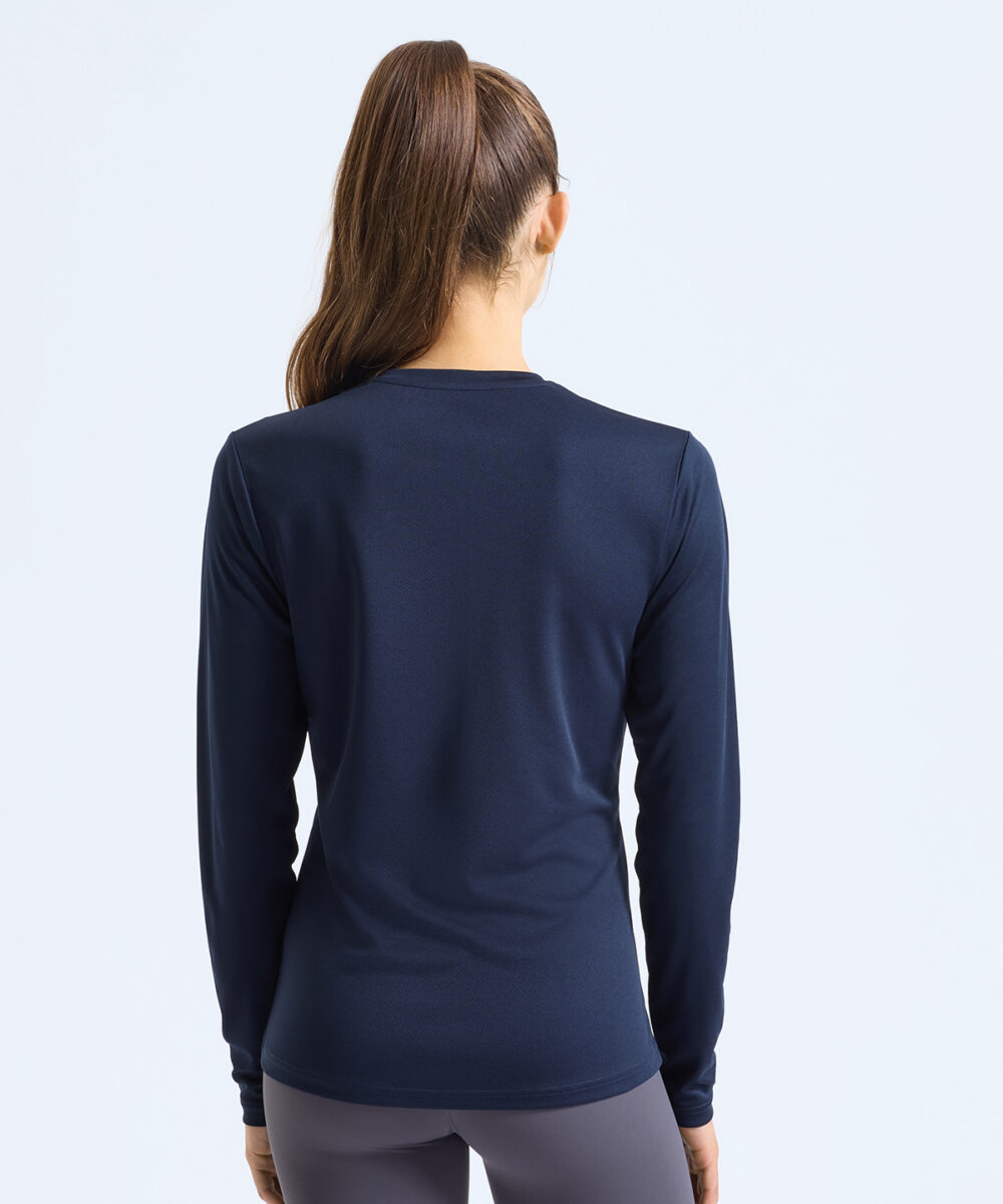 Women's TriDri® long sleeve performance t-shirt, worn